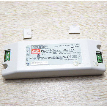 Original MEANWELL 30W a 100W PLC serie terminal tornillo led controlador 27vdc 1.7a PLC-45-27